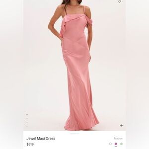 Pink Evening Gown For Love and Lemons 🍋💗